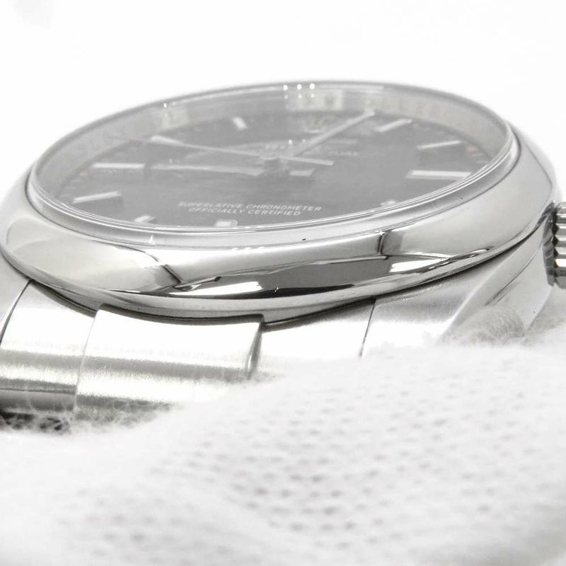 ロレックス オイスターパーペチュアル ランダムシリアル ルーレット 114200  オリーブグリーン文字盤