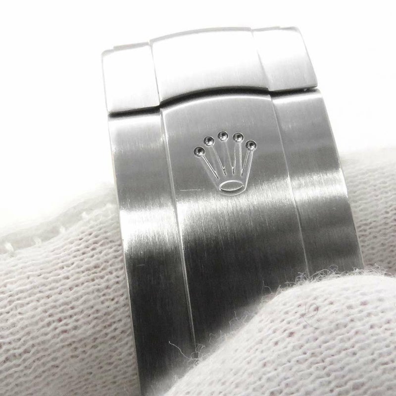 ロレックス オイスターパーペチュアル ランダムシリアル ルーレット 114200  オリーブグリーン文字盤