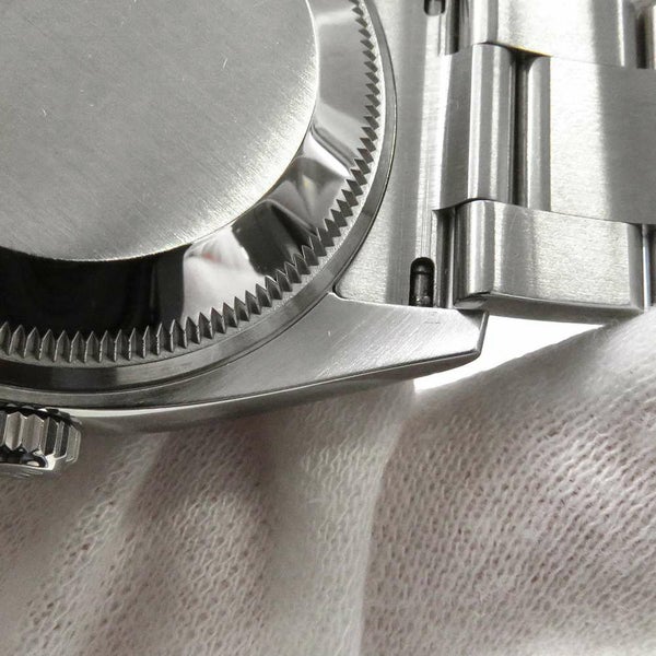 ロレックス オイスターパーペチュアル ランダムシリアル ルーレット 114200  オリーブグリーン文字盤