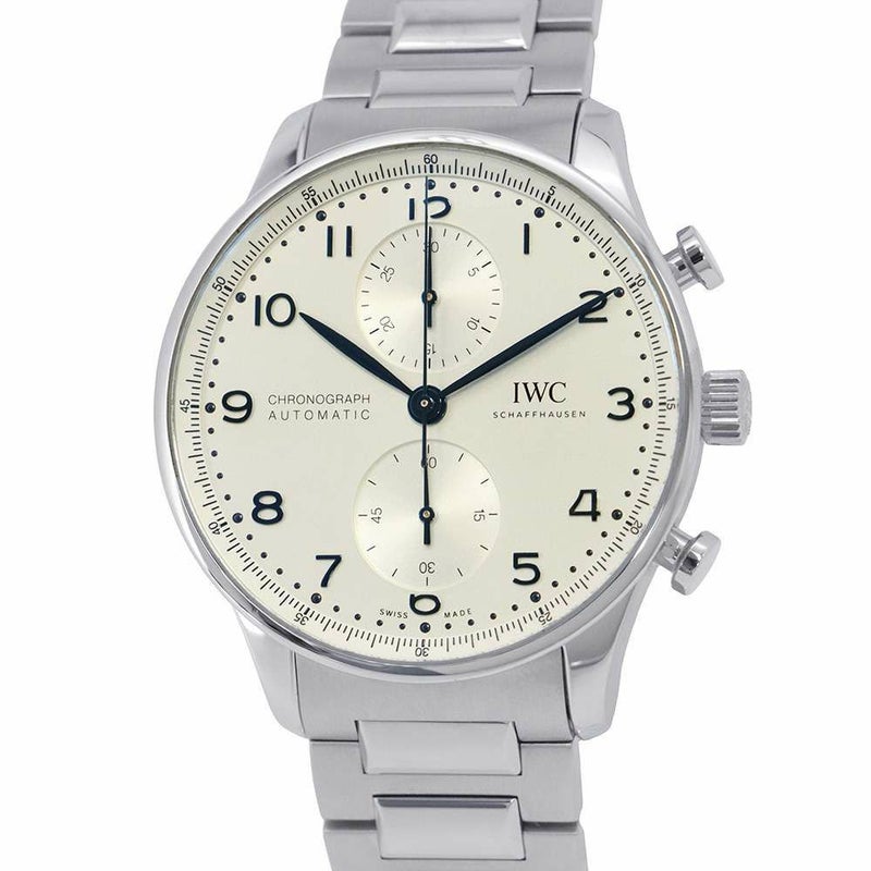 IWC ポルトギーゼ クロノグラフ IW371617 腕時計 ウォッチ シルバー文字盤