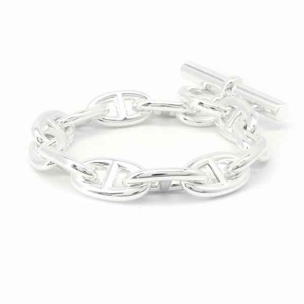 エルメス ブレスレット シェーヌダンクルGM 12コマ SV925シルバー HERMES ジュエリー