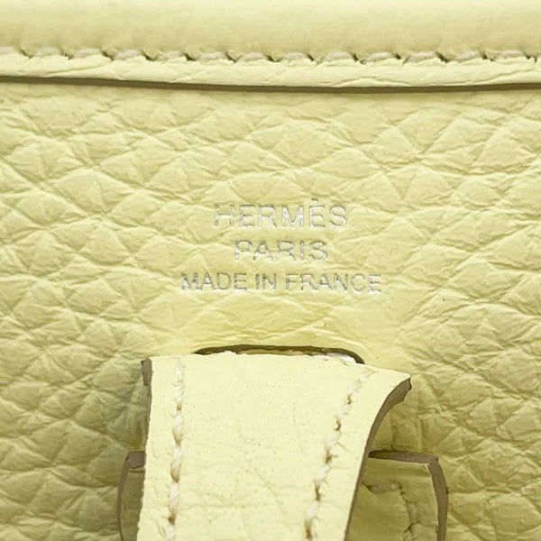 エルメス エブリンTPM アマゾン ジョーヌミルトン/シルバー金具 トリヨクレマンス W刻印