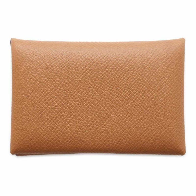 エルメス カードケース カルヴィ ゴールド エプソン Y刻印 HERMES 名刺入れ