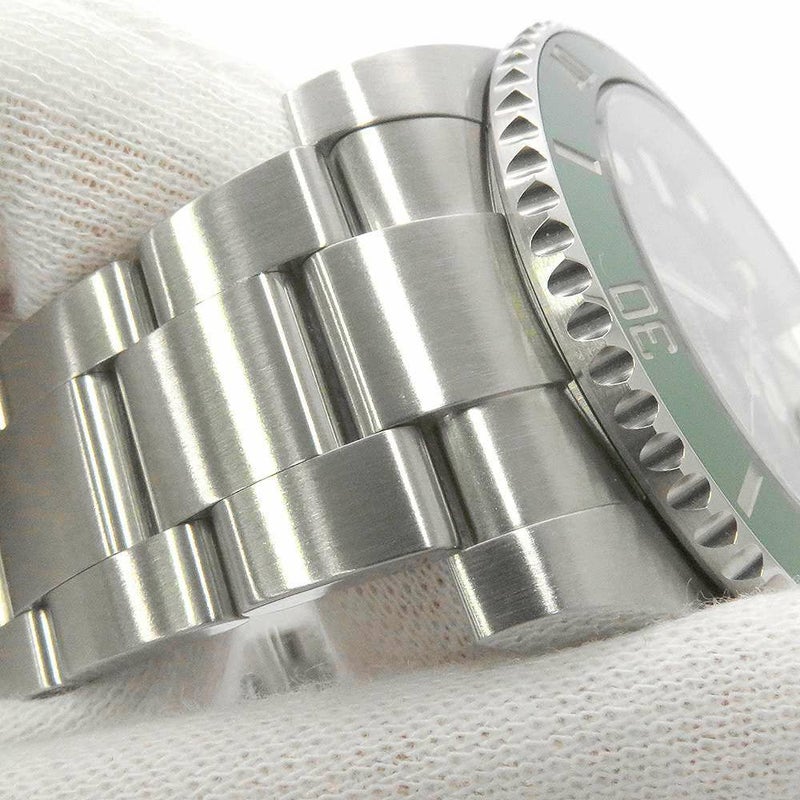 ロレックス サブマリーナ デイト グリーン ランダムシリアル ルーレット 116610LV ROLEX 腕時計 ウォッチ グリーン文字盤