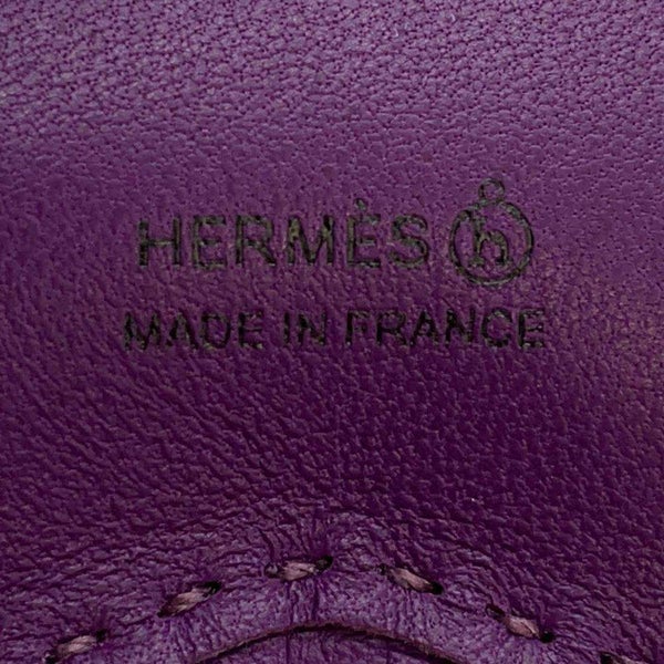 エルメス バッグチャーム プティアッシュ タイガー H アネモネ ラムスキン HERMES チャーム