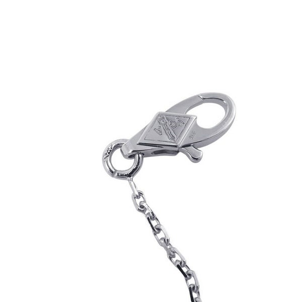 ヴァンクリーフ&アーペル ネックレス スウィート パピヨン ペンダント ターコイズ K18WGホワイトゴールド VCARF80500