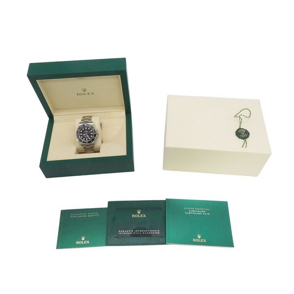 ロレックス サブマリーナ ノンデイト ランダムシリアル ルーレット 124060 ROLEX 腕時計 ウォッチ 黒文字盤