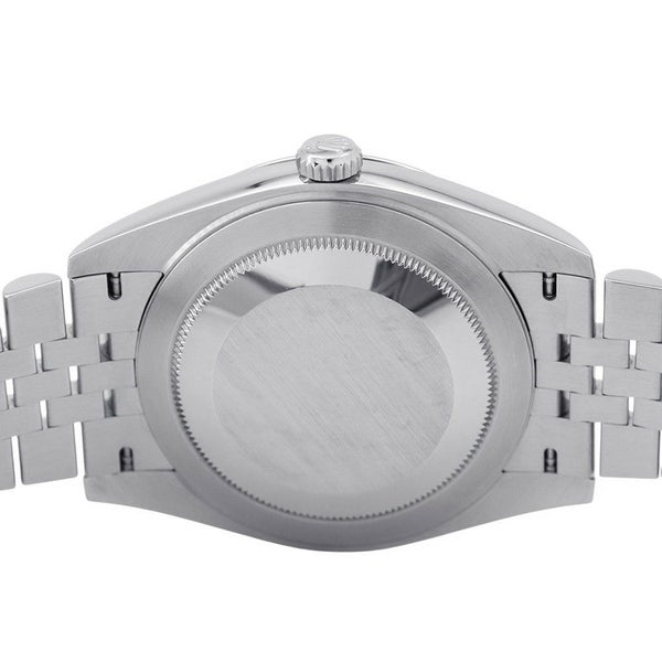 ロレックス デイトジャスト41 SS/K18WG ランダムシリアル ルーレット 126334 ROLEX 腕時計 ミントグリーン文字盤