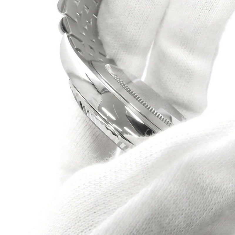 ロレックス デイトジャスト41 SS/K18WG ランダムシリアル ルーレット 126334 ROLEX 腕時計 ミントグリーン文字盤