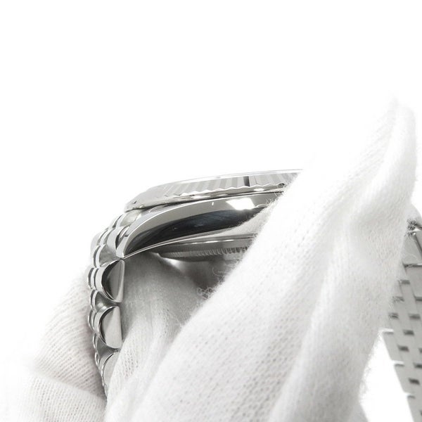 ロレックス デイトジャスト41 SS/K18WG ランダムシリアル ルーレット 126334 ROLEX 腕時計 ミントグリーン文字盤