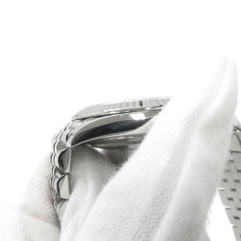 ロレックス デイトジャスト41 SS/K18WG ランダムシリアル ルーレット 126334 ROLEX 腕時計 ミントグリーン文字盤