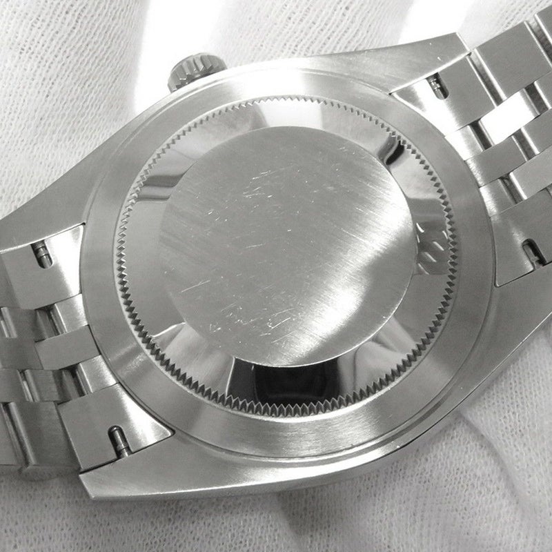 ロレックス デイトジャスト41 SS/K18WG ランダムシリアル ルーレット 126334 ROLEX 腕時計 ミントグリーン文字盤