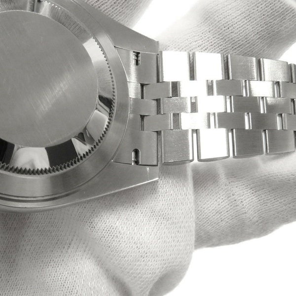 ロレックス デイトジャスト41 SS/K18WG ランダムシリアル ルーレット 126334 ROLEX 腕時計 ミントグリーン文字盤