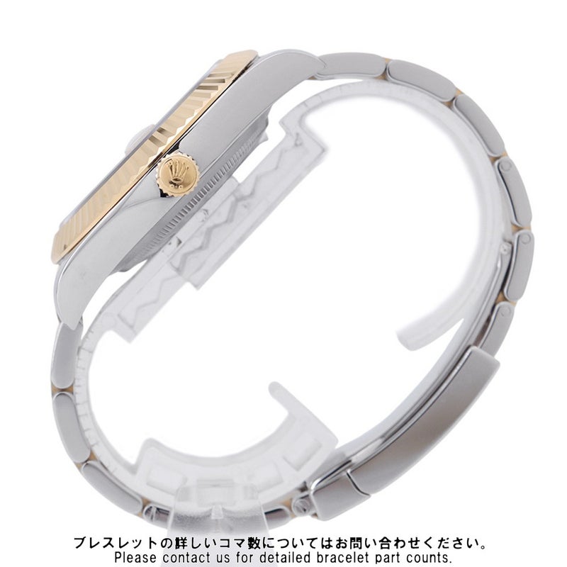 ロレックス デイトジャスト II SS/K18YG 116333G ROLEX 腕時計 シャンパン文字盤 10Pダイヤ