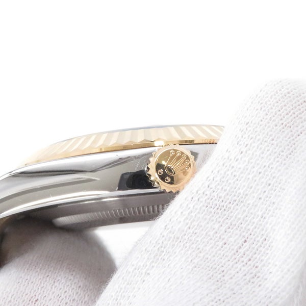 ロレックス デイトジャスト II SS/K18YG 116333G ROLEX 腕時計 シャンパン文字盤 10Pダイヤ