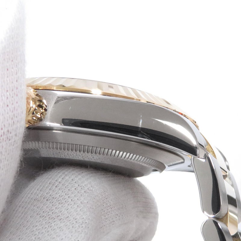 ロレックス デイトジャスト II SS/K18YG 116333G ROLEX 腕時計 シャンパン文字盤 10Pダイヤ