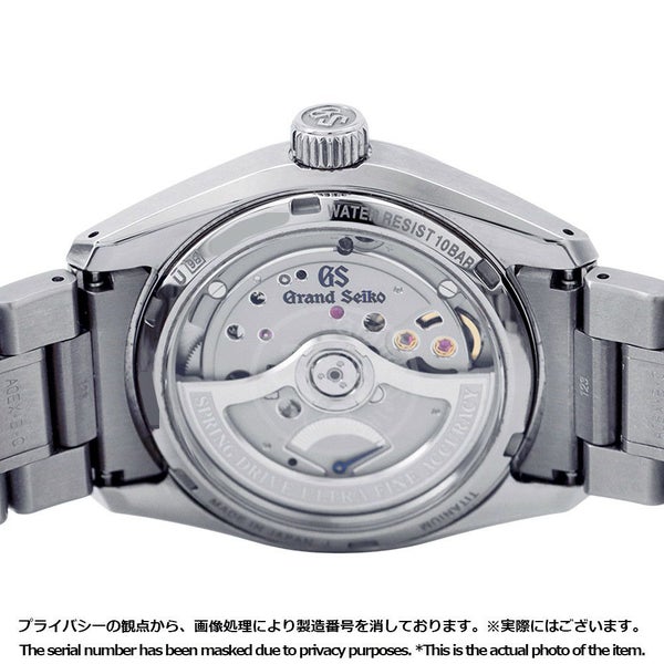 セイコー グランドセイコー エボリューション9 コレクション スプリングドライブ U.F.A. SLGB003 ブルー文字盤