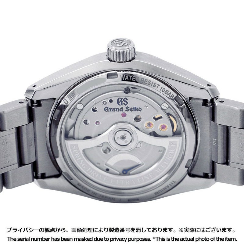 セイコー グランドセイコー エボリューション9 コレクション スプリングドライブ U.F.A. SLGB003 ブルー文字盤