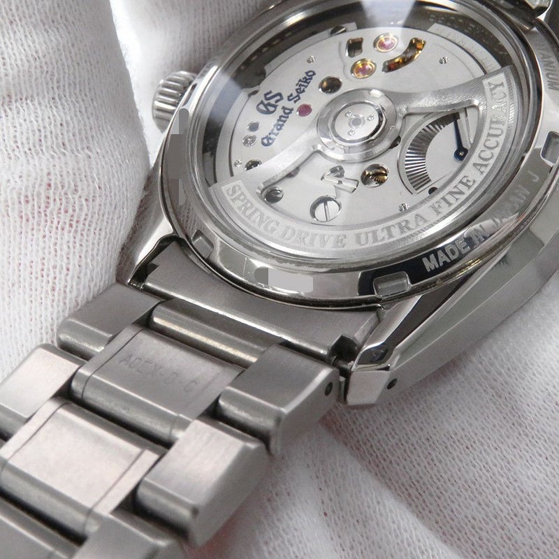 セイコー グランドセイコー エボリューション9 コレクション スプリングドライブ U.F.A. SLGB003 ブルー文字盤