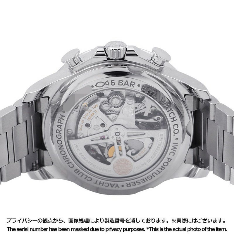 IWC ポルトギーゼ・ヨットクラブ・クロノグラフ IW390701 腕時計 ウォッチ ブルー文字盤