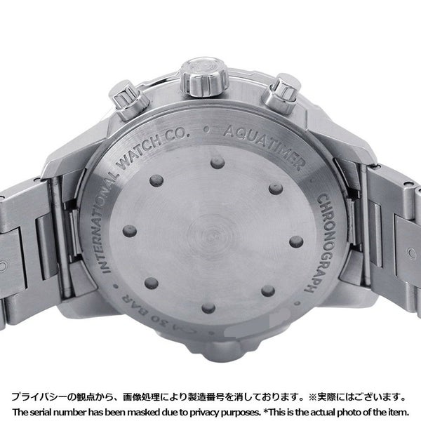 IWC アクアタイマー・クロノグラフ IW376802 腕時計 シルバー文字盤