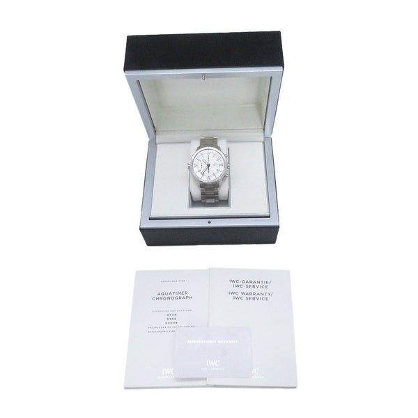 IWC アクアタイマー・クロノグラフ IW376802 腕時計 シルバー文字盤