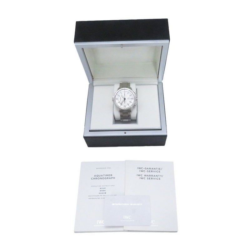 IWC アクアタイマー・クロノグラフ IW376802 腕時計 シルバー文字盤