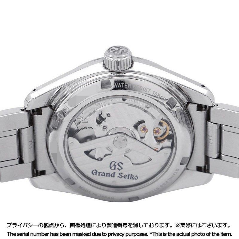 セイコー グランドセイコー スプリングドライブ デイト SBGA375 SEIKO 腕時計 ミッドナイトブルー文字盤