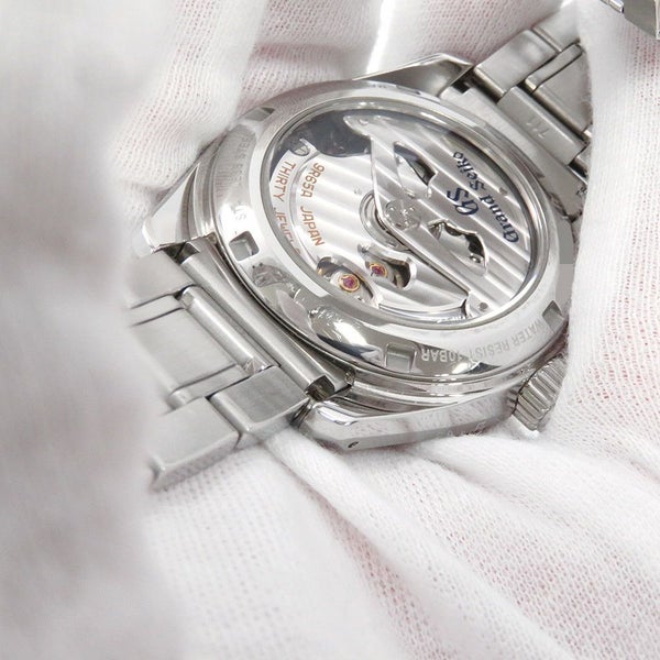 セイコー グランドセイコー スプリングドライブ デイト SBGA375 SEIKO 腕時計 ミッドナイトブルー文字盤