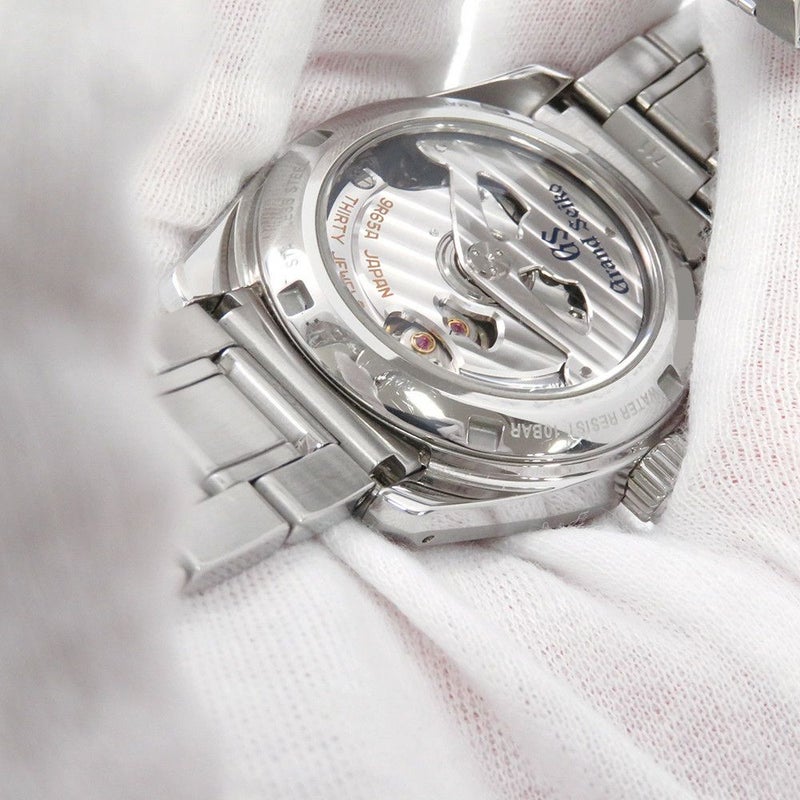 セイコー グランドセイコー スプリングドライブ デイト SBGA375 SEIKO 腕時計 ミッドナイトブルー文字盤