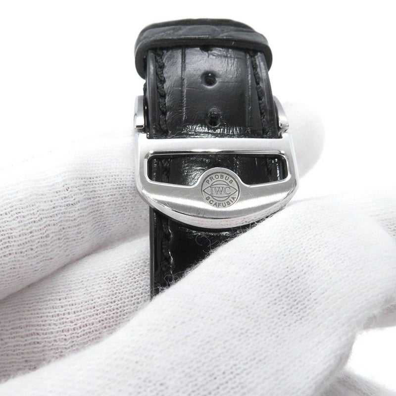 IWC ポルトギーゼ・クロノグラフ IW371609 腕時計 黒文字盤