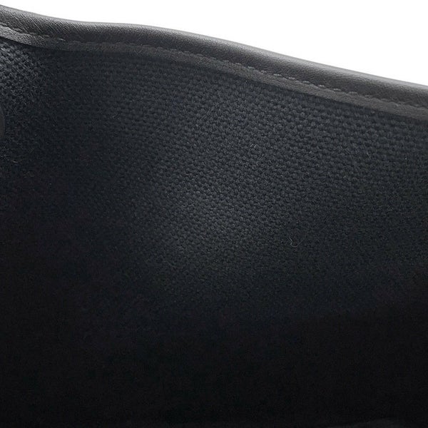 エルメス ハンドバッグ ピコタンロックPM カーゴ ブラック/シルバー金具 トワルゴエラン/スイフト U刻印 黒