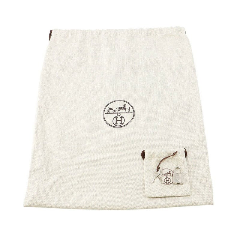 エルメス ハンドバッグ ピコタンロックPM カーゴ ブラック/シルバー金具 トワルゴエラン/スイフト U刻印 黒