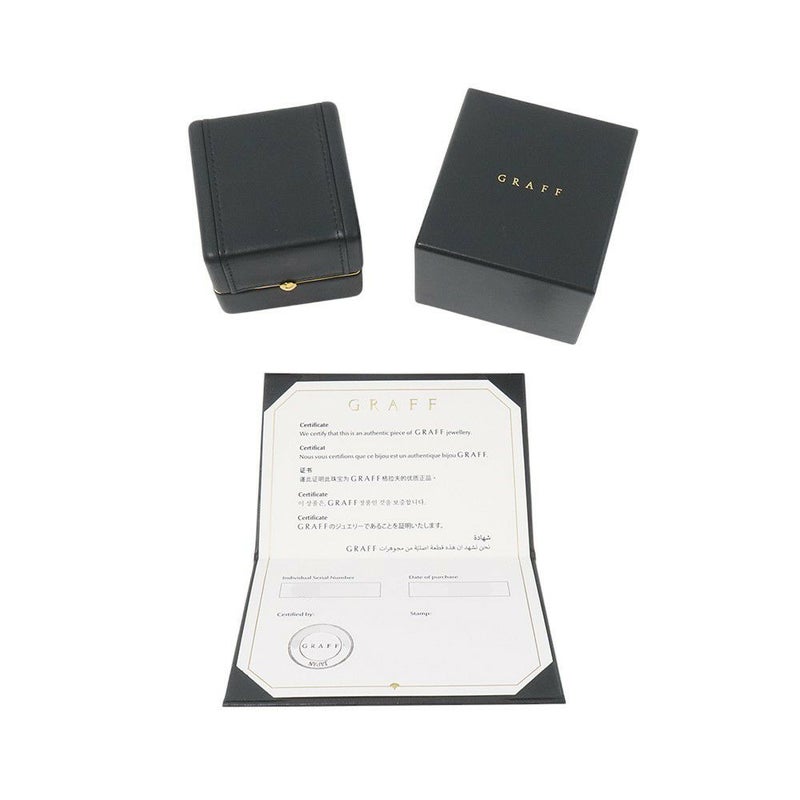 グラフ リング ワイルドフラワー トリプル ダイヤモンド リング ダイヤ 計0.86ct K18WG サイズ約10号 RGR841 指輪