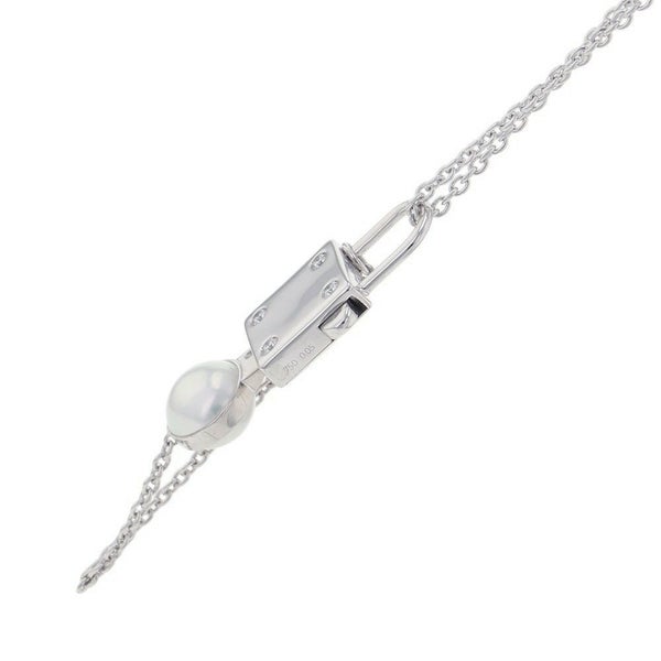 タサキ ネックレス ア・シークレット ペンダント あこや真珠/ダイヤモンド 4P 計0.05ct パール K18WGホワイトゴールド TASAKI