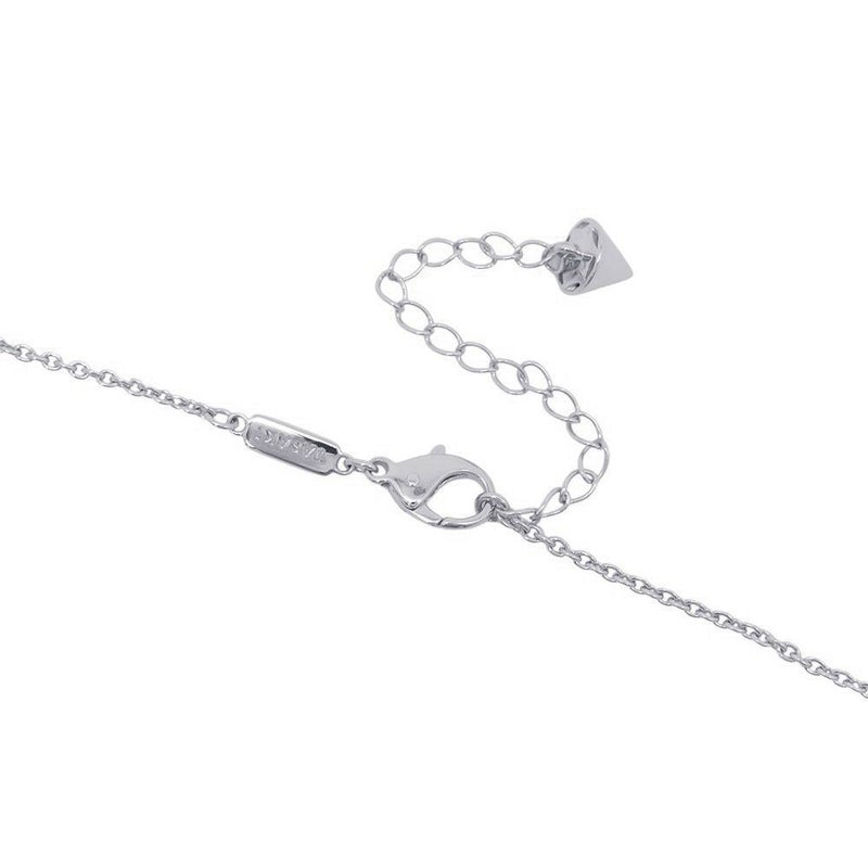 タサキ ネックレス ア・シークレット ペンダント あこや真珠/ダイヤモンド 4P 計0.05ct パール K18WGホワイトゴールド TASAKI