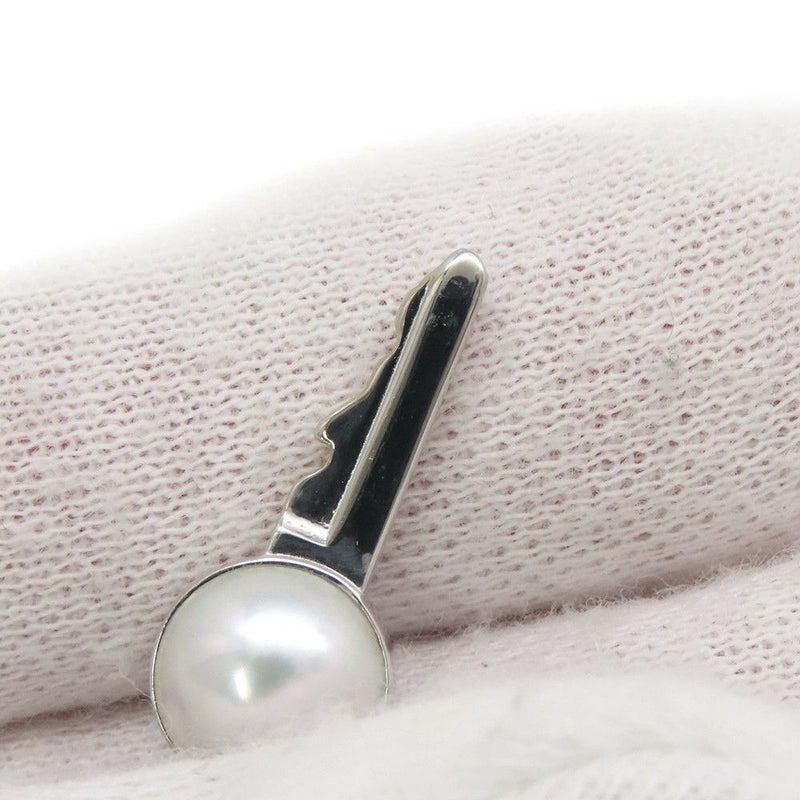 タサキ ネックレス ア・シークレット ペンダント あこや真珠/ダイヤモンド 4P 計0.05ct パール K18WGホワイトゴールド TASAKI