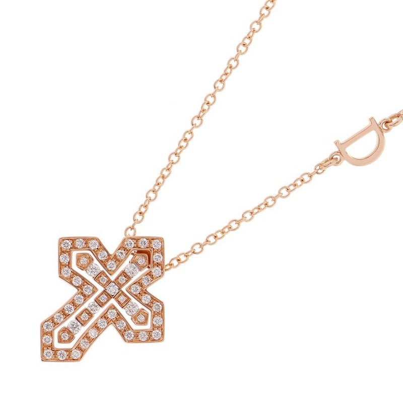 ダミアーニ ネックレス ベル エポック クラウン S ダイヤモンド 計0.28ct K18PGピンクゴールド 20089079 ペンダント