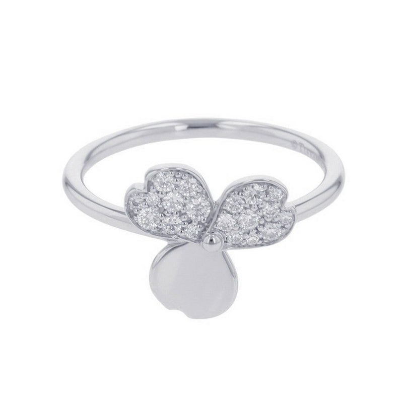 ティファニー リング ペーパー フラワー リング ダイヤモンド Pt950プラチナ リングサイズ約14号 Tiffany&Co. 指輪