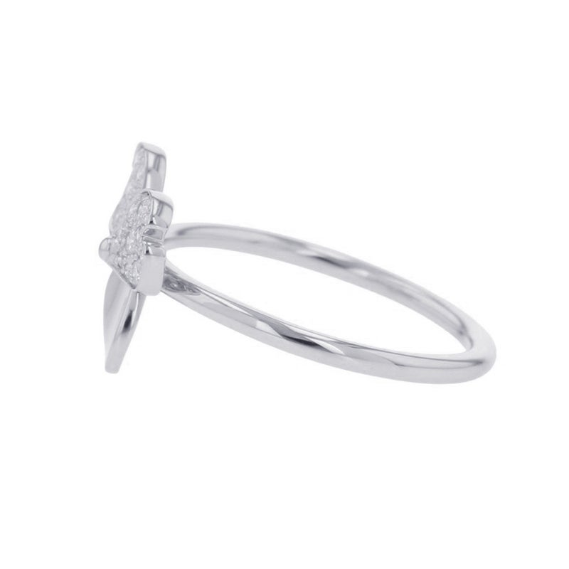 ティファニー リング ペーパー フラワー リング ダイヤモンド Pt950プラチナ リングサイズ約14号 Tiffany&Co. 指輪