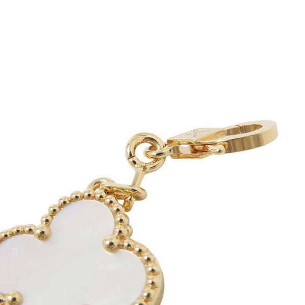 ヴァンクリーフ＆アーペル ブレスレット ヴィンテージ アルハンブラ 5モチーフ マザーオブパール K18YGイエローゴールド VCARA41800