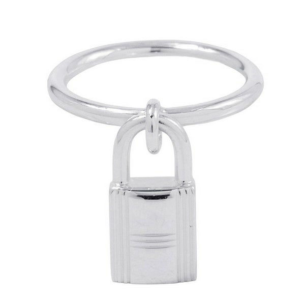 エルメス リング アミュレット カデナ リング SV925シルバー リングサイズ53 HERMES ジュエリー 指輪