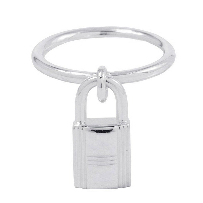 エルメス リング アミュレット カデナ リング SV925シルバー リングサイズ53 HERMES ジュエリー 指輪