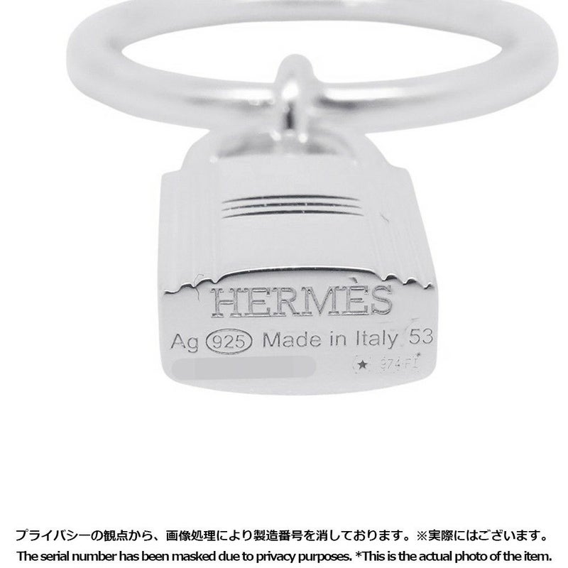 エルメス リング アミュレット カデナ リング SV925シルバー リングサイズ53 HERMES ジュエリー 指輪