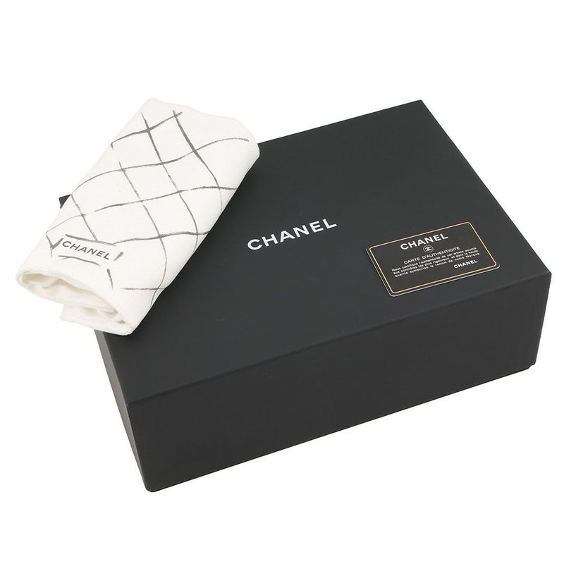 シャネル チェーンショルダーバッグ マトラッセ25 ココマーク ダブルチェーン カーフスキン A01112 CHANEL 黒