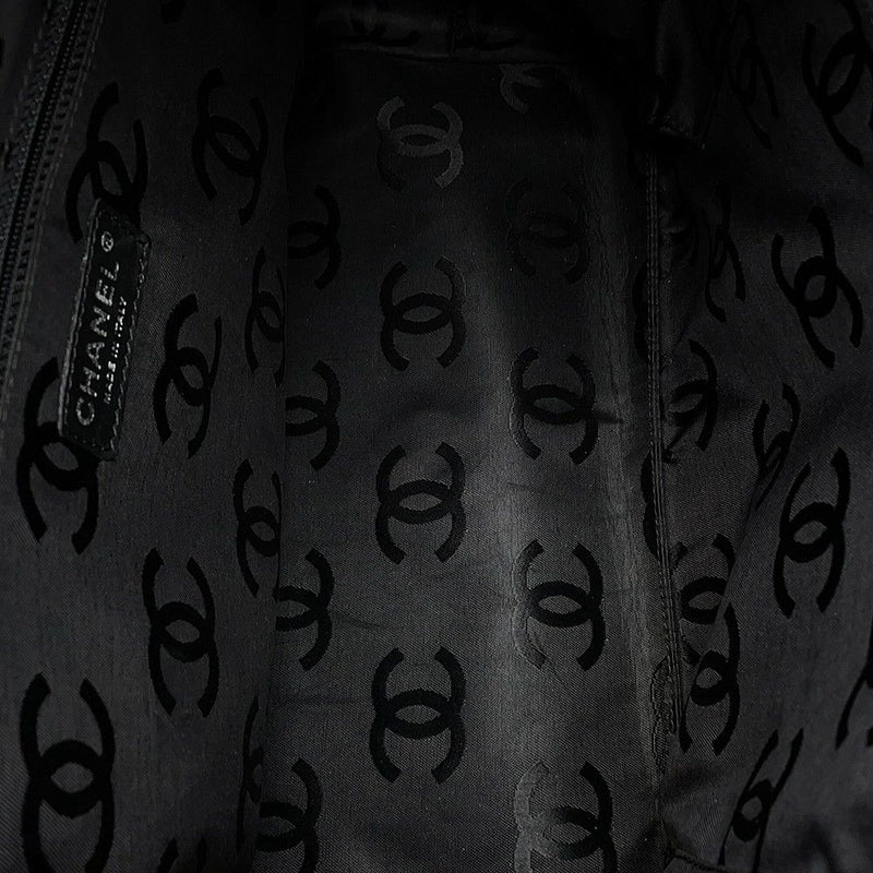 シャネル トートバッグ カンボンライン ラージトート マトラッセ ココマーク レザー A25169 CHANEL ピンク 黒