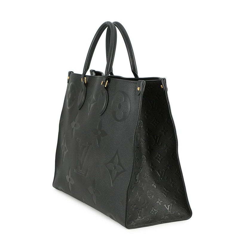 ルイヴィトン トートバッグ モノグラム・アンプラント オンザゴー GM M44925 ヴィトン バッグ 2way ショルダーバッグ 黒 ブラック