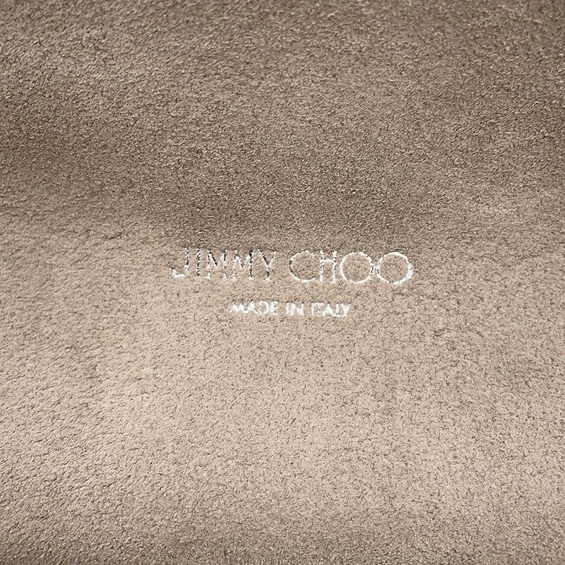 ジミーチュウ チェーンショルダーバッグ LOCKETT PRETITE ベロア JIMMY CHOO