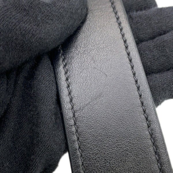 プラダ ショルダーバッグ シティ プレックス リボン レザー プラスチック 1BD067 PRADA 黒