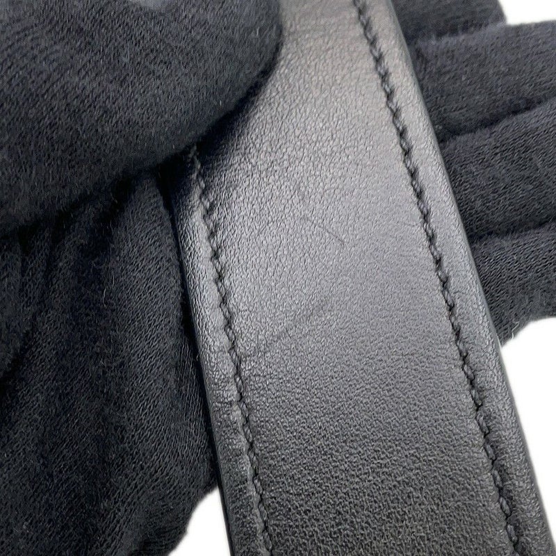 プラダ ショルダーバッグ シティ プレックス リボン レザー プラスチック 1BD067 PRADA 黒